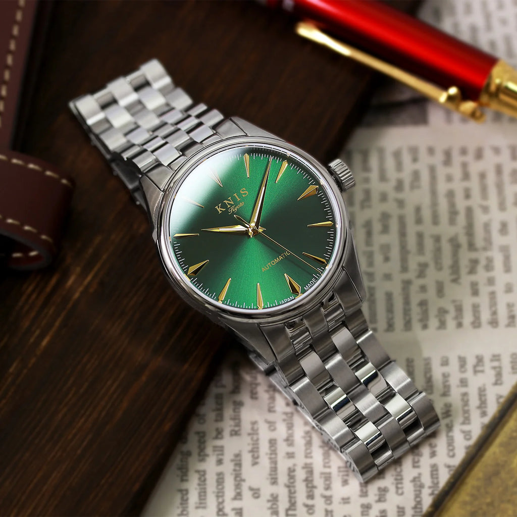 KNIS Automatic Sunray Dial Green KN001-GR