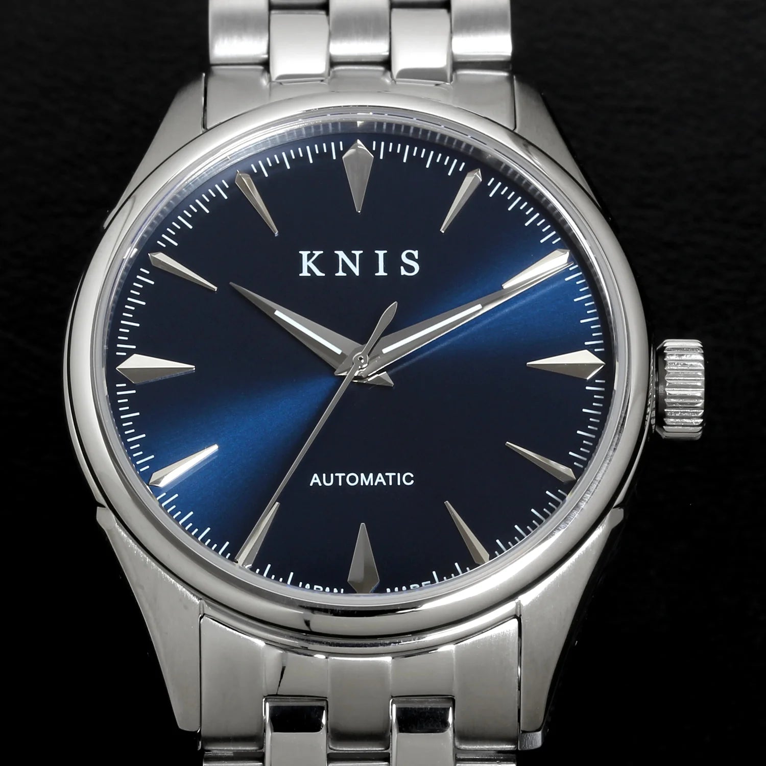 KNIS Automatic Sunray Dial Deep Blue KN001-BL