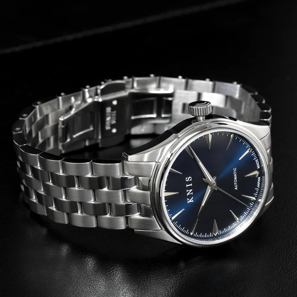 KNIS Automatic Sunray Dial Deep Blue KN001-BL