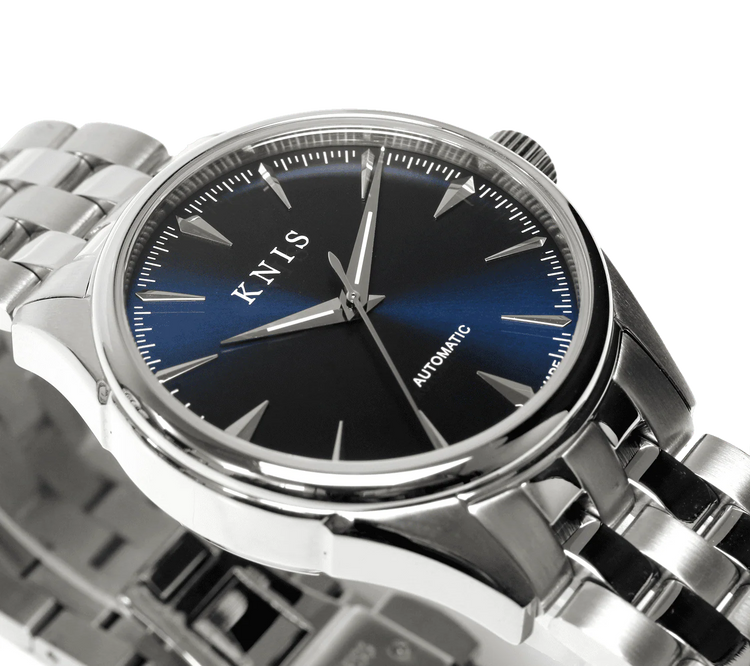KNIS Automatic Sunray Dial Deep Blue KN001-BL