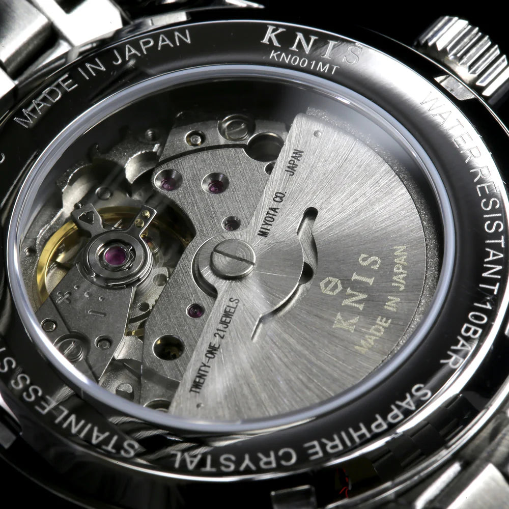KNIS Automatic Sunray Dial Deep Blue KN001-BL