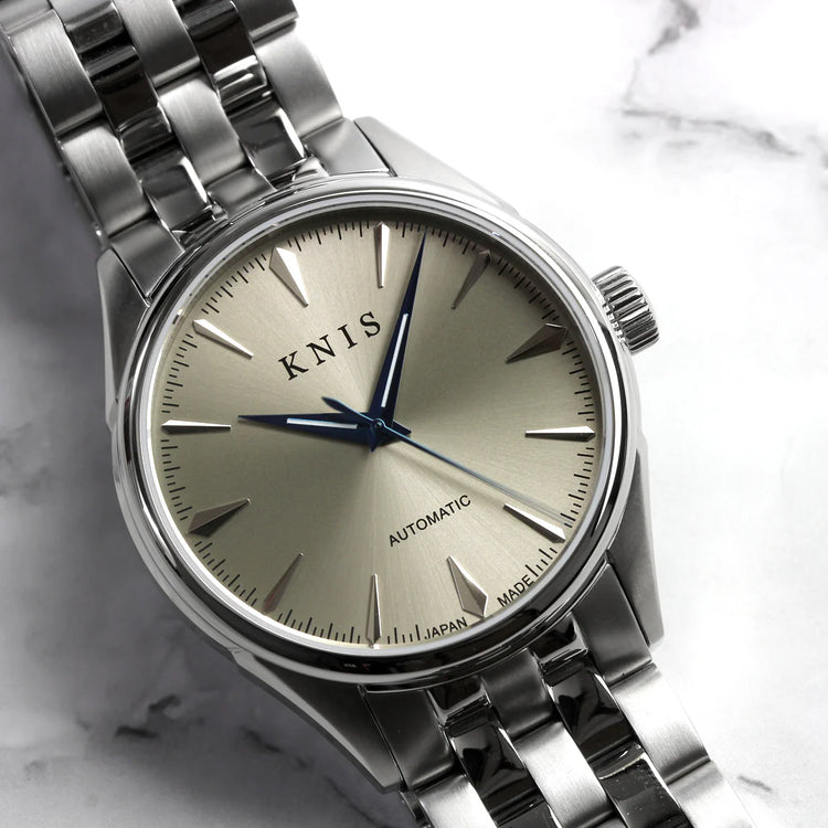 KNIS Automatic Sunray Dial Champagne Gold KN001-SGSS