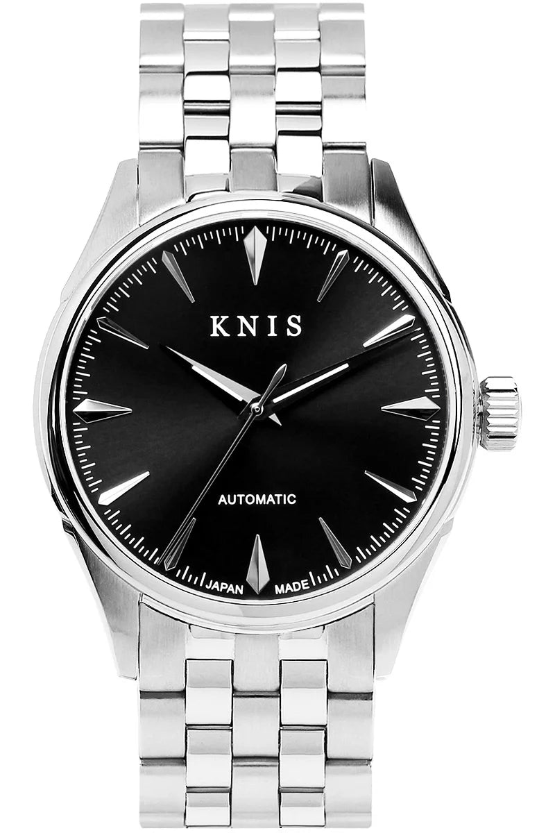 KNIS Automatic Sunray Dial Black 38mm KN001-BK