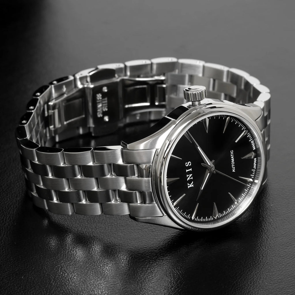 KNIS Automatic Sunray Dial Black 38mm KN001-BK