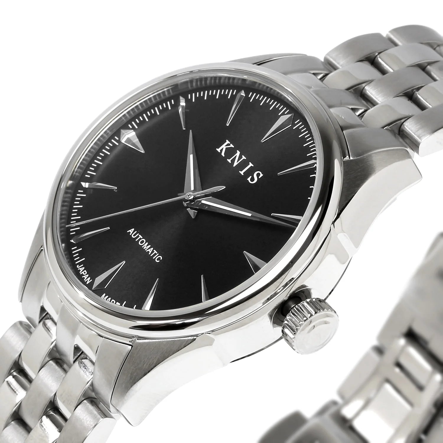 KNIS Automatic Sunray Dial Black 38mm KN001-BK