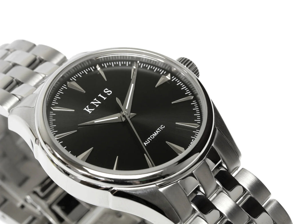 KNIS Automatic Sunray Dial Black 38mm KN001-BK