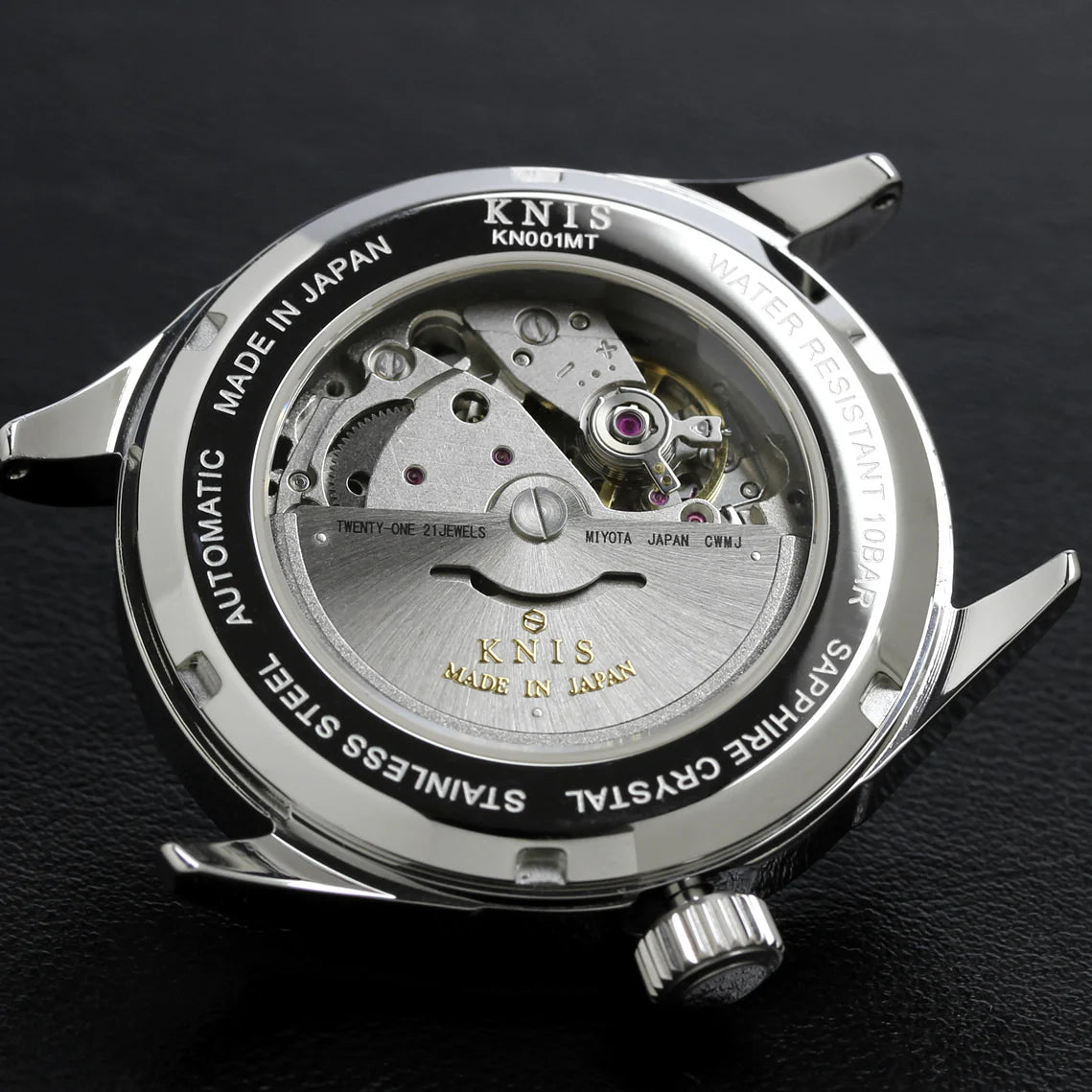KNIS Automatic Aventurine Dial Made in Japan Silver KN001-AVSV