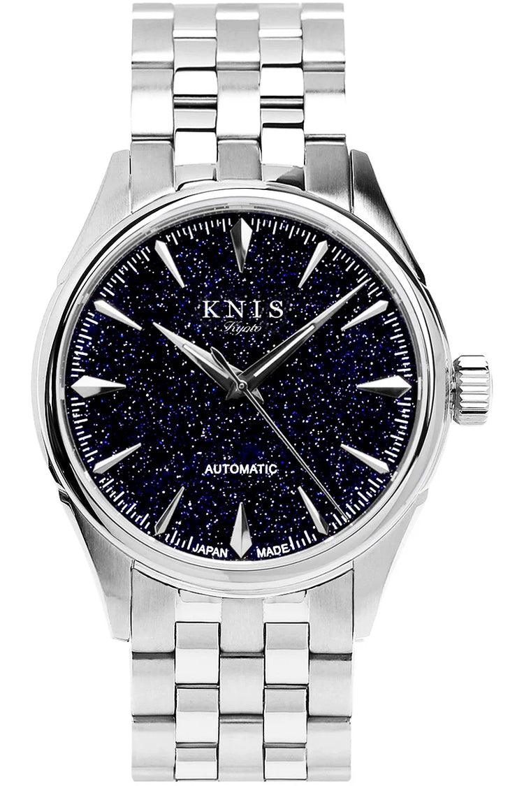 KNIS Automatic Aventurine Dial Made in Japan Silver KN001-AVSV