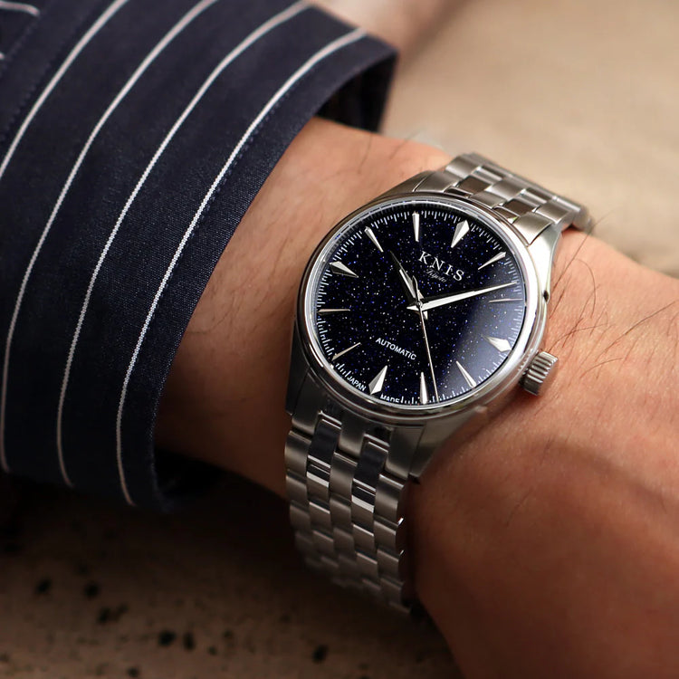 KNIS Automatic Aventurine Dial Made in Japan Silver KN001-AVSV