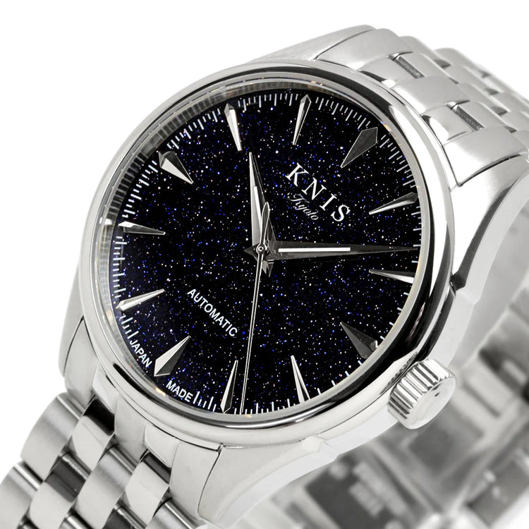 KNIS Automatic Aventurine Dial Made in Japan Silver KN001-AVSV