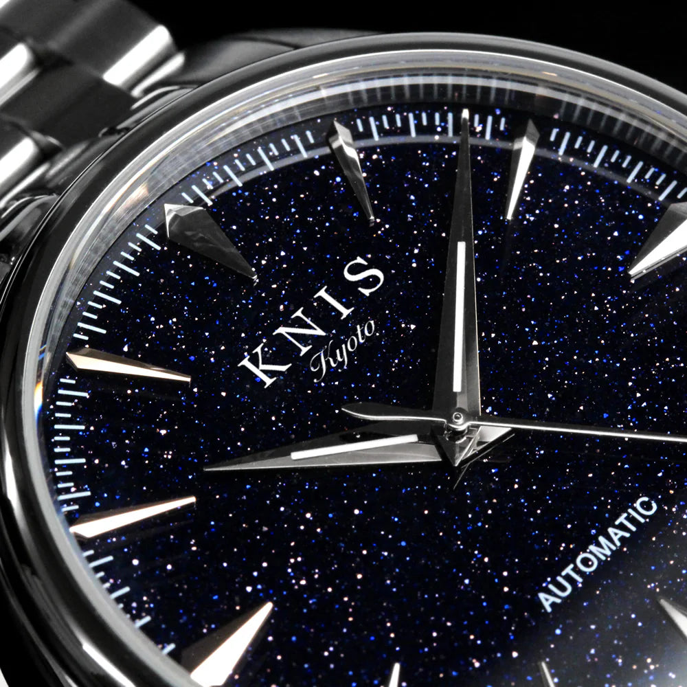 KNIS Automatic Aventurine Dial Made in Japan Silver KN001-AVSV