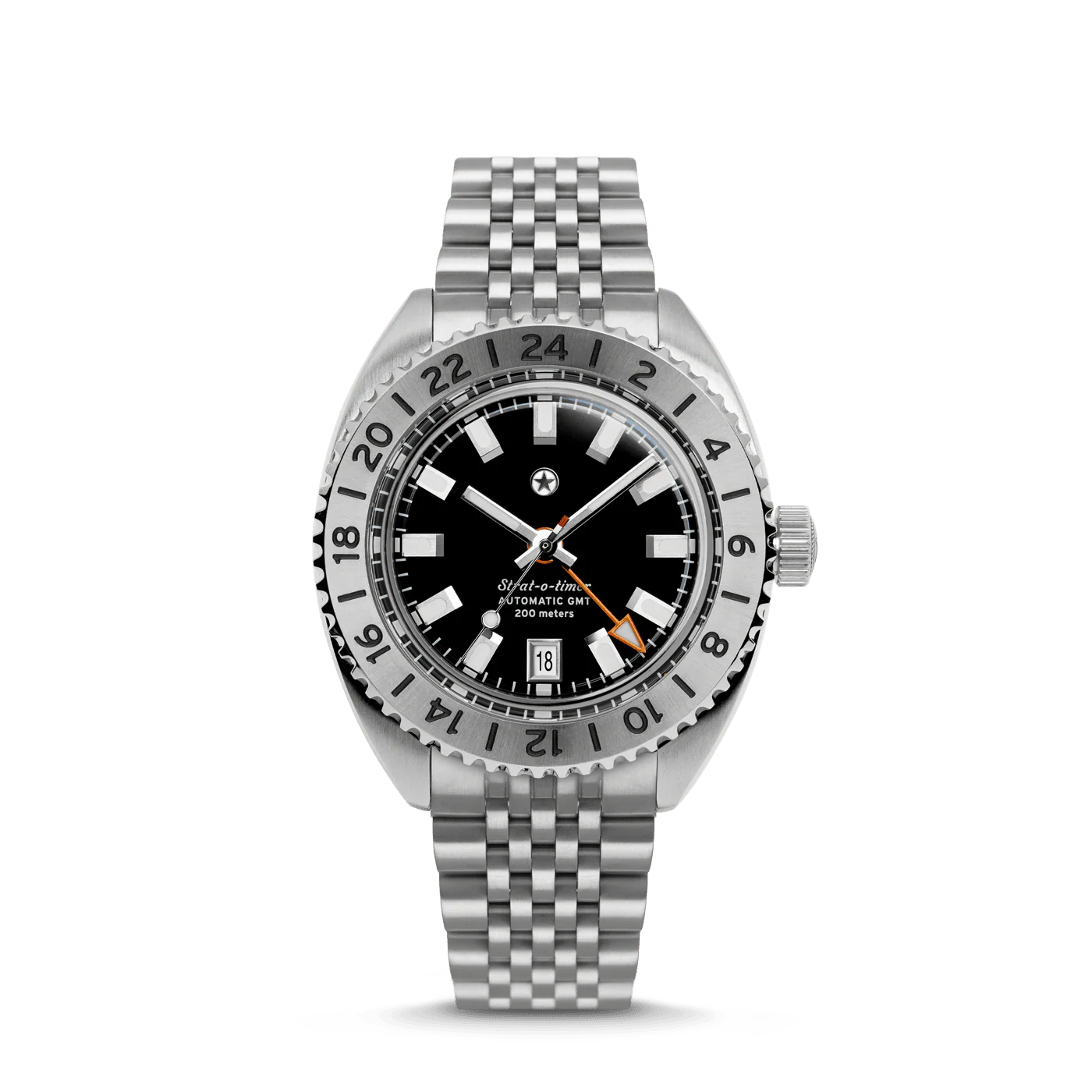 Jack Mason Strat-o-timer Frontier GMT: Night – Clicky Bezel