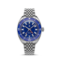Jack Mason Strat-o-timer Titanium Diver GMT: Cobalt