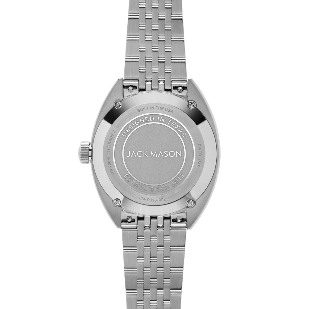 Jack Mason Strat-o-timer Titanium Diver GMT: Cobalt