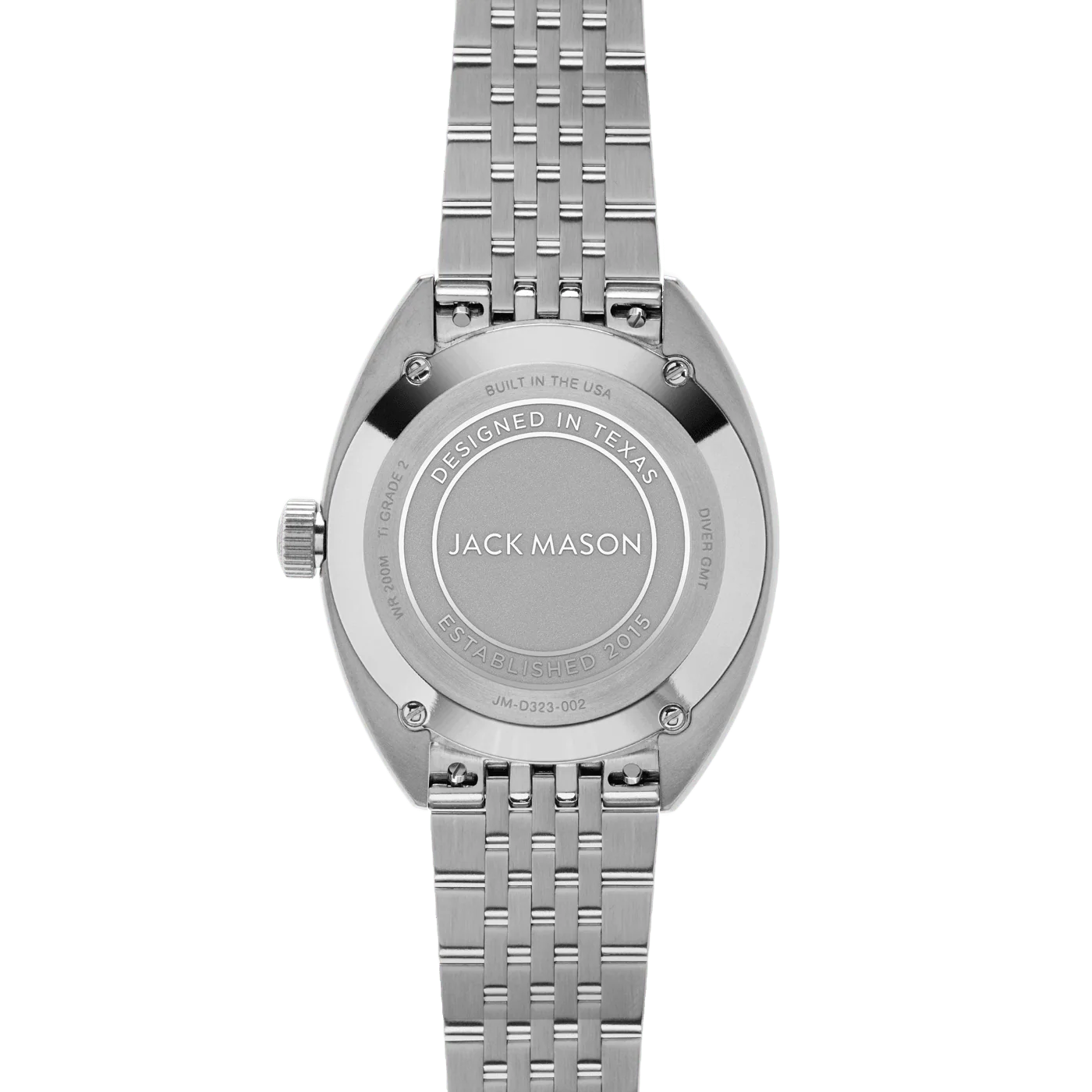 Jack Mason Strat-o-timer Titanium Diver GMT: Cobalt