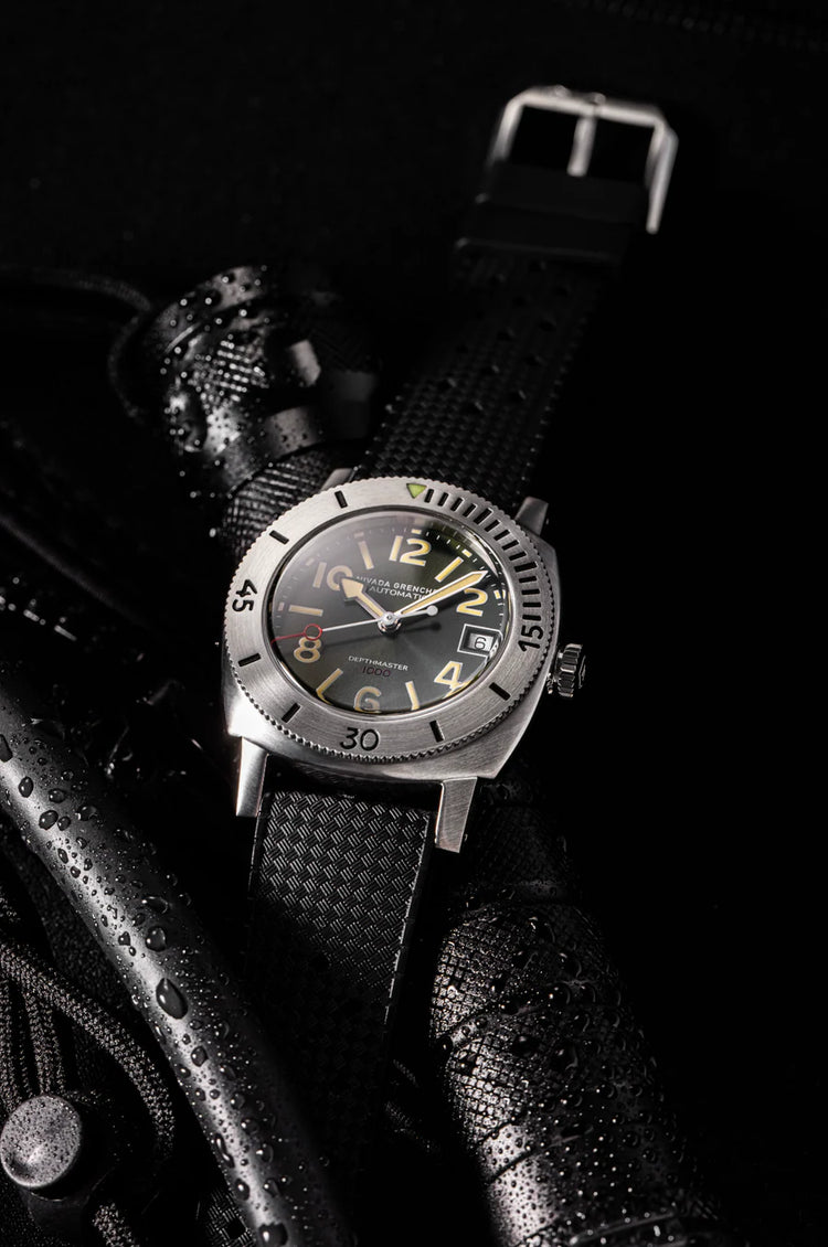 Nivada Grenchen Numerals Date - Depthmaster Green