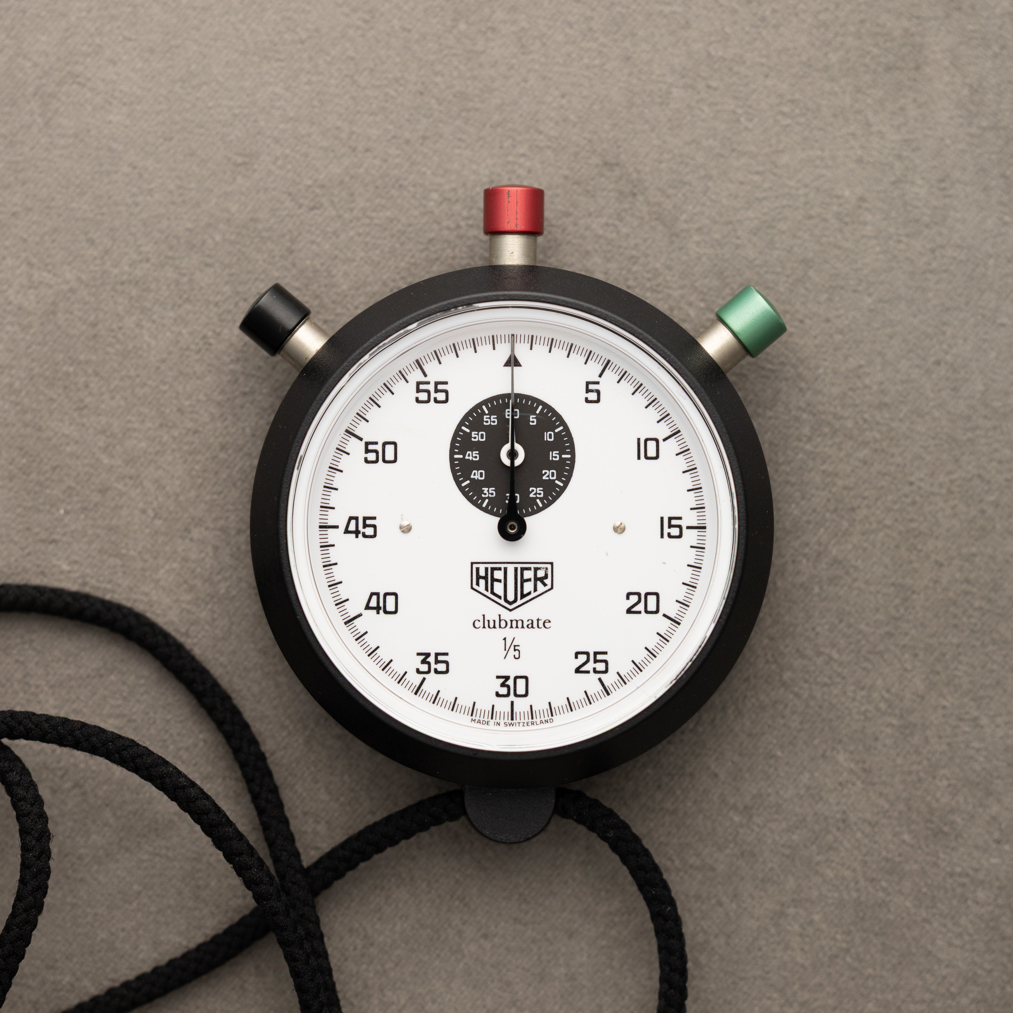 Heuer Clubmatic Stopwatch 60mm – Clicky Bezel