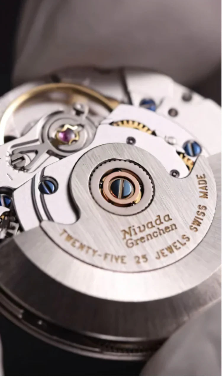 Nivada Grenchen Orange Depthmaster - 39mm