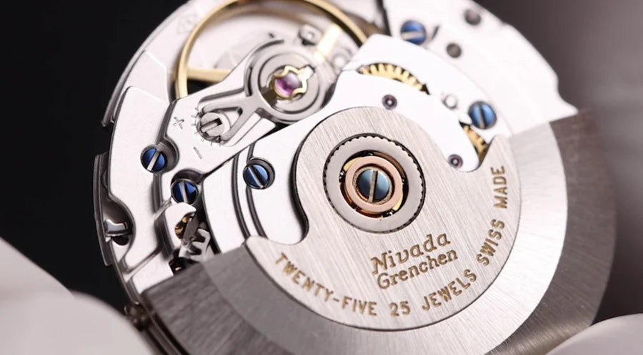 Nivada Grenchen Super Antarctic White - Beige Luminova