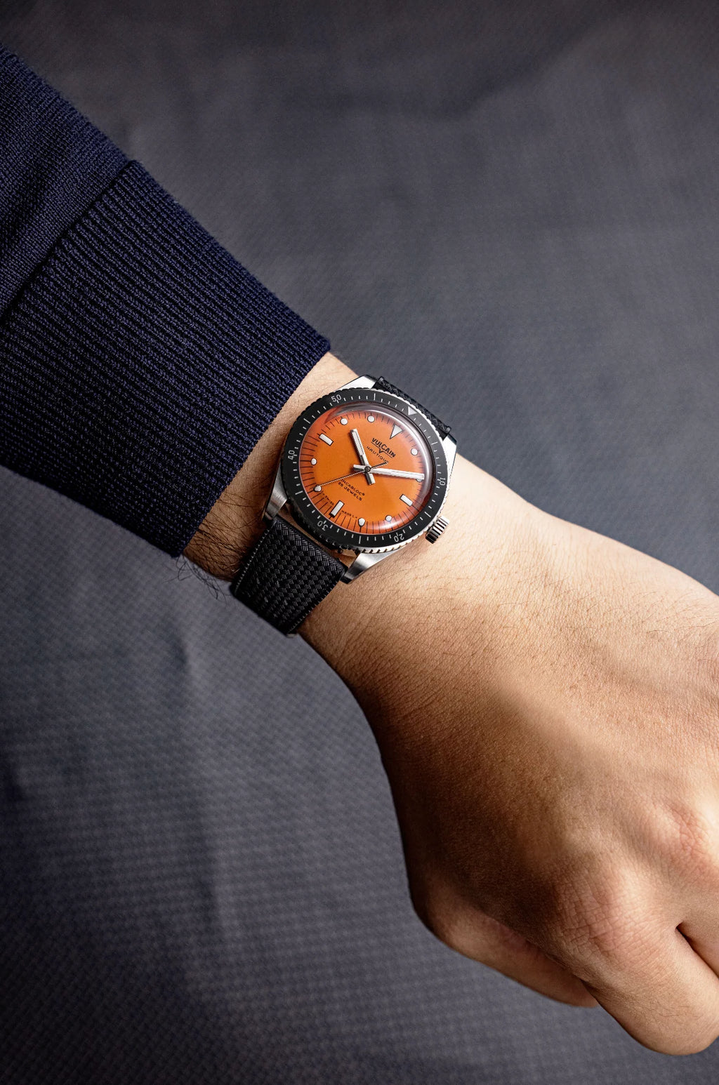 Vulcain Skindiver Nautique - Orange