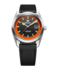 Nivada Grenchen Antarctic Black & Orange - 38mm - With Date