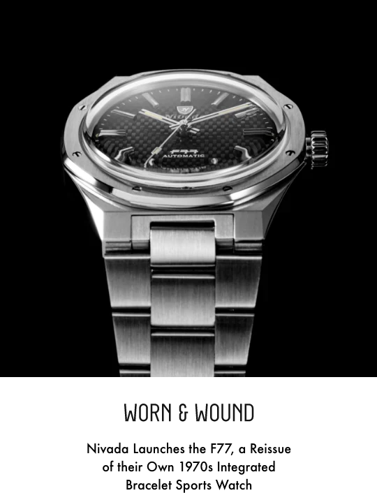 Nivada Grenchen F77 SST BLACK MK2 - 41MM