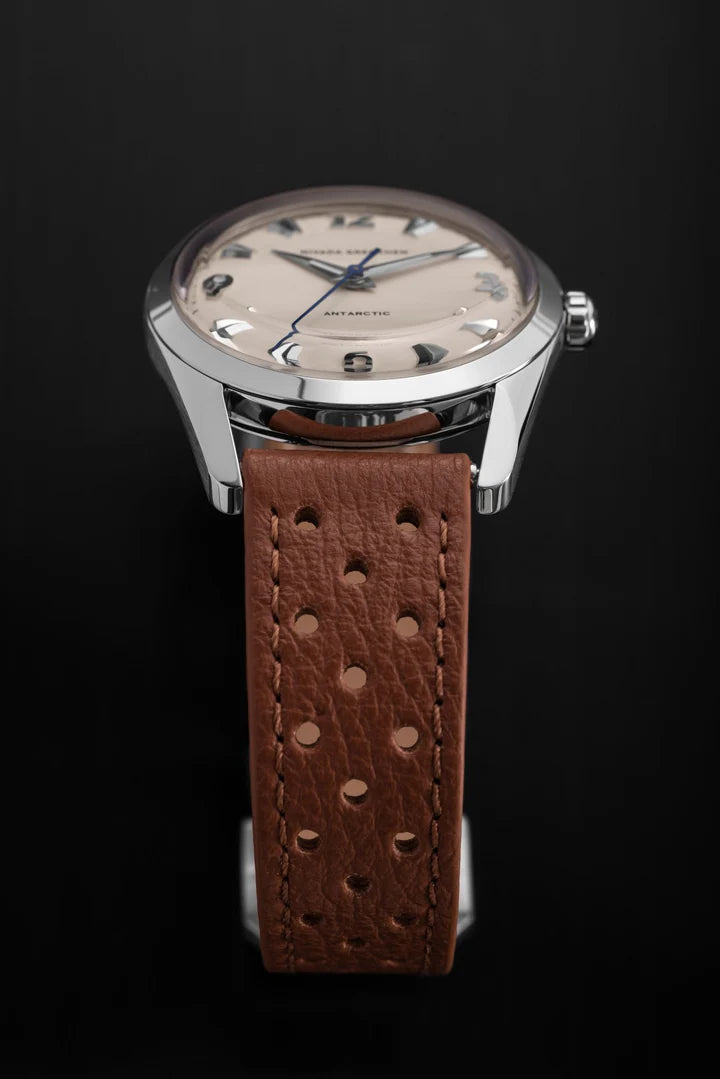 Nivada Grenchen ANTARCTIC EGGSHELL WHITE LUMINOVA - 35mm
