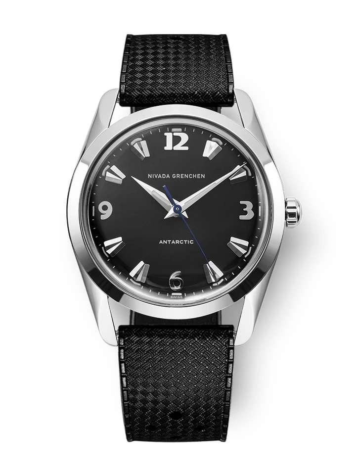 Nivada Grenchen ANTARCTIC BLACK WHITE LUMINOVA - 35mm