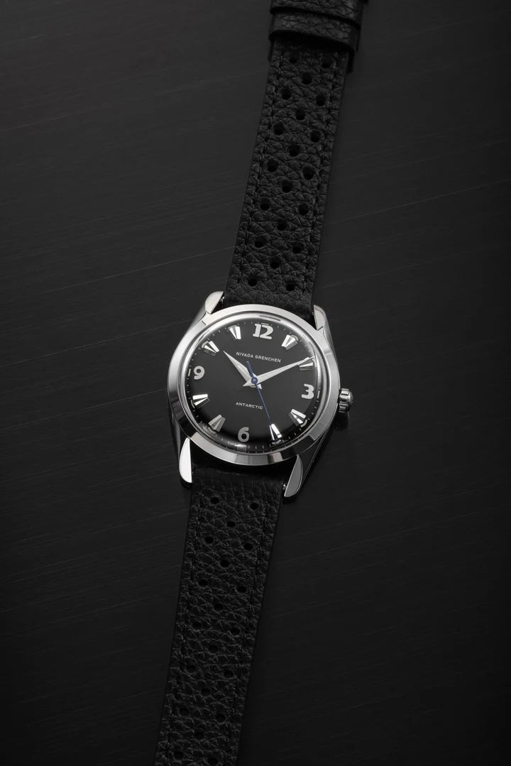 Nivada Grenchen ANTARCTIC BLACK WHITE LUMINOVA - 35mm