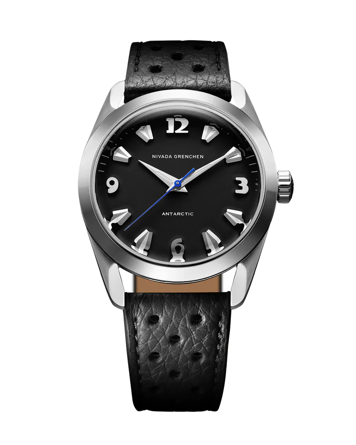 Nivada Grenchen ANTARCTIC BLACK WHITE LUMINOVA - 35mm