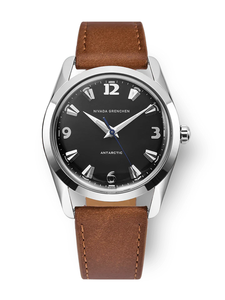 Nivada Grenchen ANTARCTIC BLACK WHITE LUMINOVA - 35mm