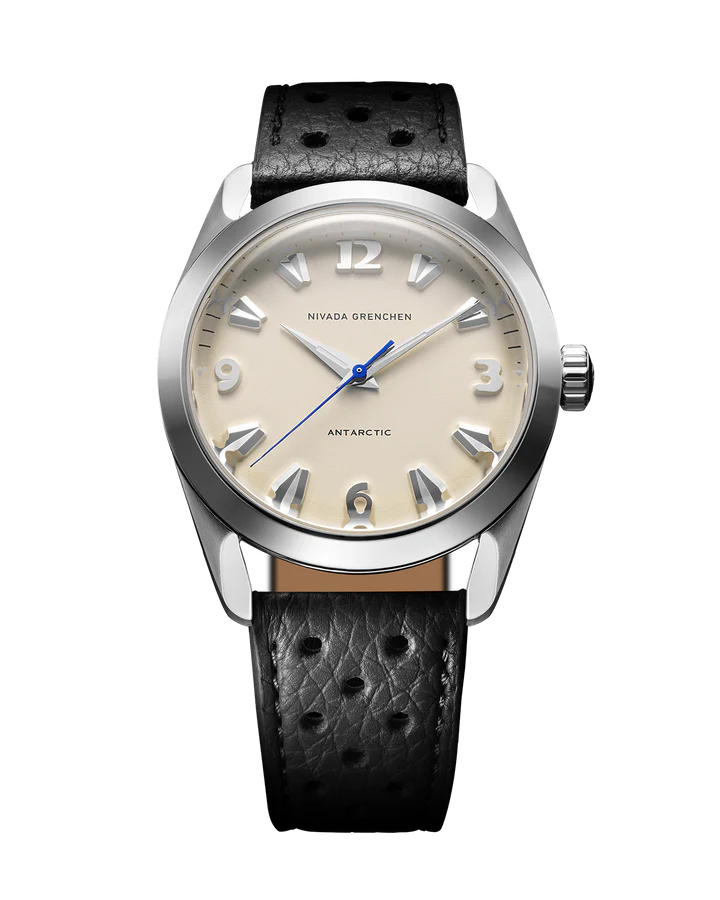 Nivada Grenchen ANTARCTIC EGGSHELL WHITE LUMINOVA - 35mm