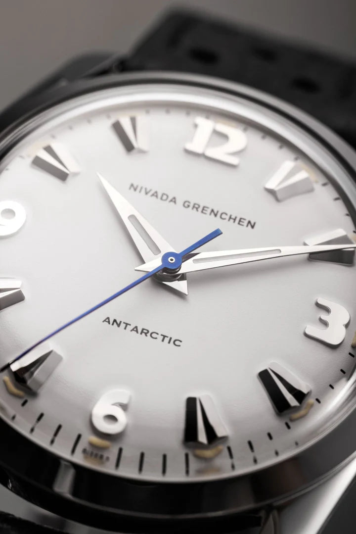 Nivada Grenchen ANTARCTIC WHITE LUMINOVA - 35mm
