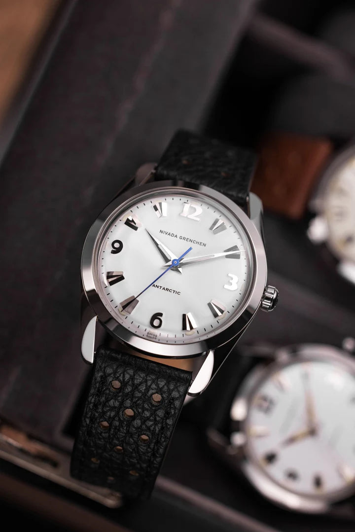 Nivada Grenchen ANTARCTIC WHITE LUMINOVA - 35mm