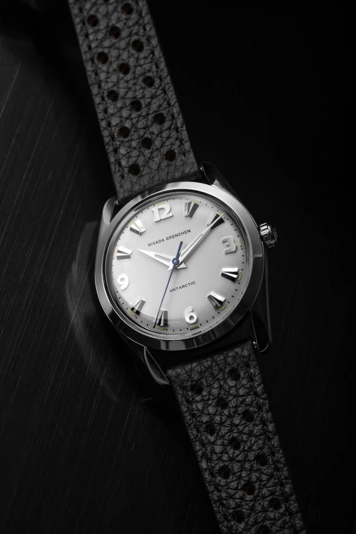 Nivada Grenchen ANTARCTIC WHITE LUMINOVA - 35mm