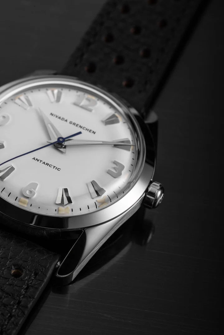 Nivada Grenchen ANTARCTIC WHITE LUMINOVA - 35mm