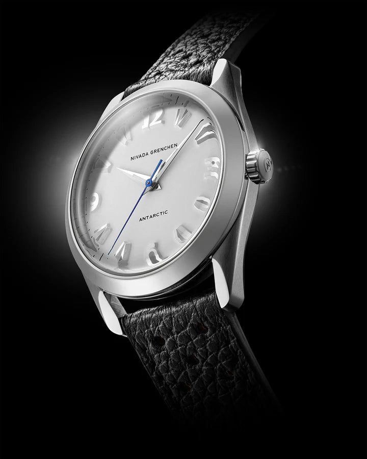 Nivada Grenchen ANTARCTIC WHITE LUMINOVA - 35mm