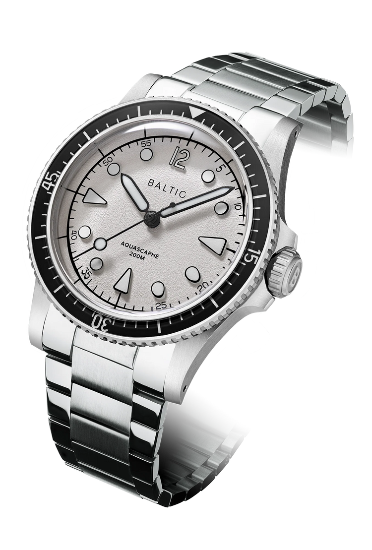 Baltic Aquascaphe MK2 Warm Silver - 37mm