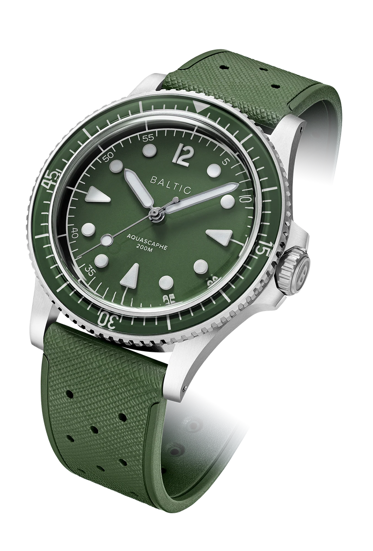 Baltic Aquascaphe MK2 Green - 39.5mm