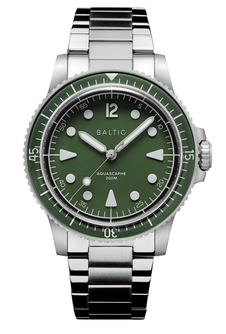 Baltic Aquascaphe MK2 Green - 39.5mm