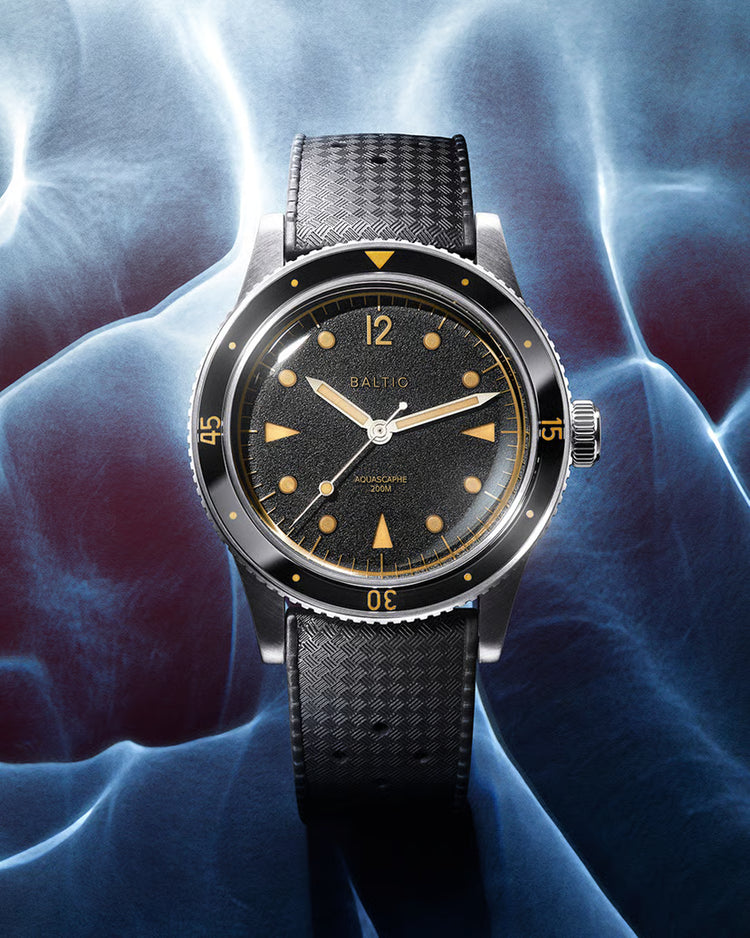 Baltic Aquascaphe Classic Black Gilt