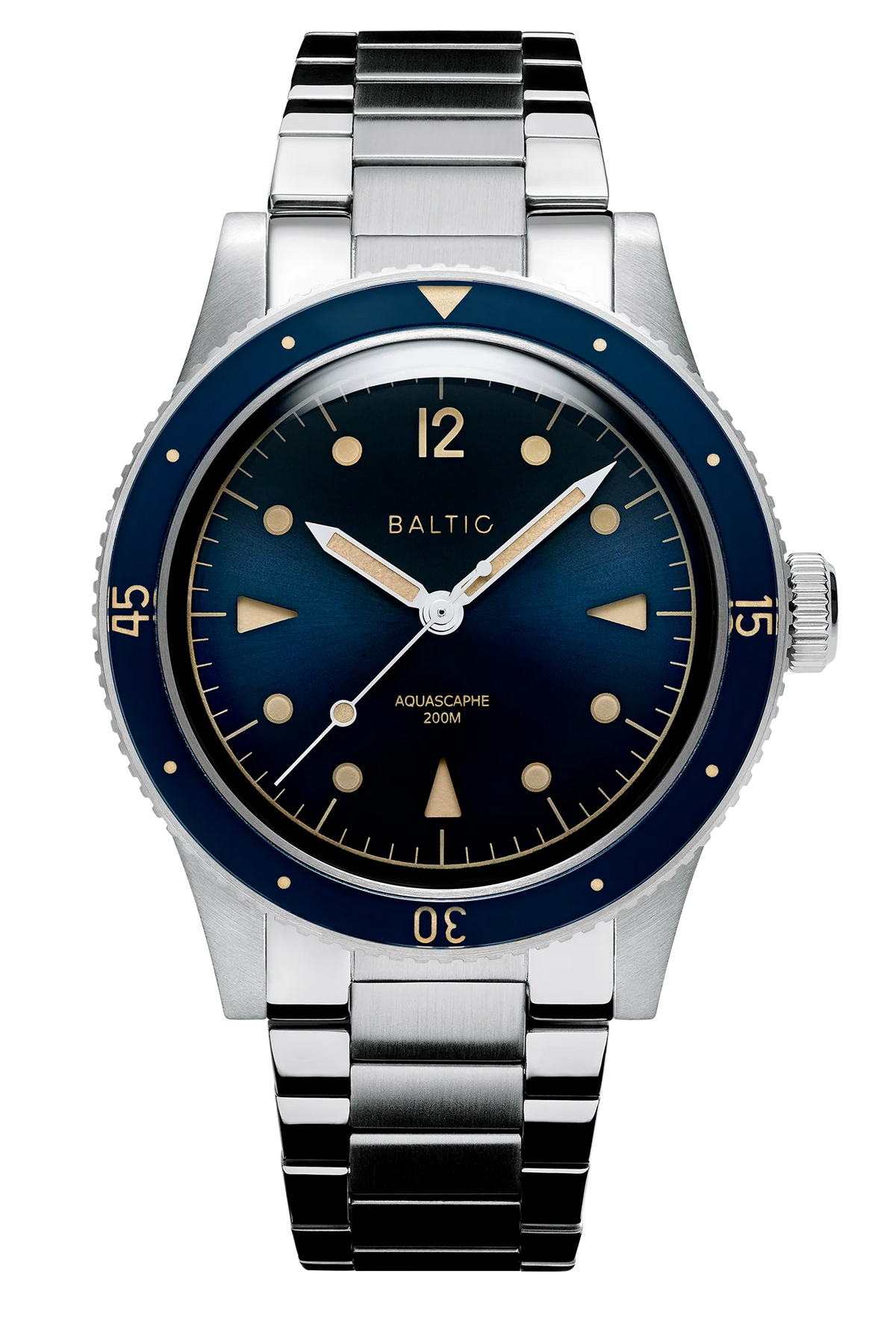 Baltic Aquascaphe Classic Blue Gilt – Clicky Bezel