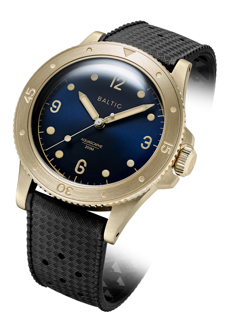 Baltic Aquascaphe Bronze Blue Gilt