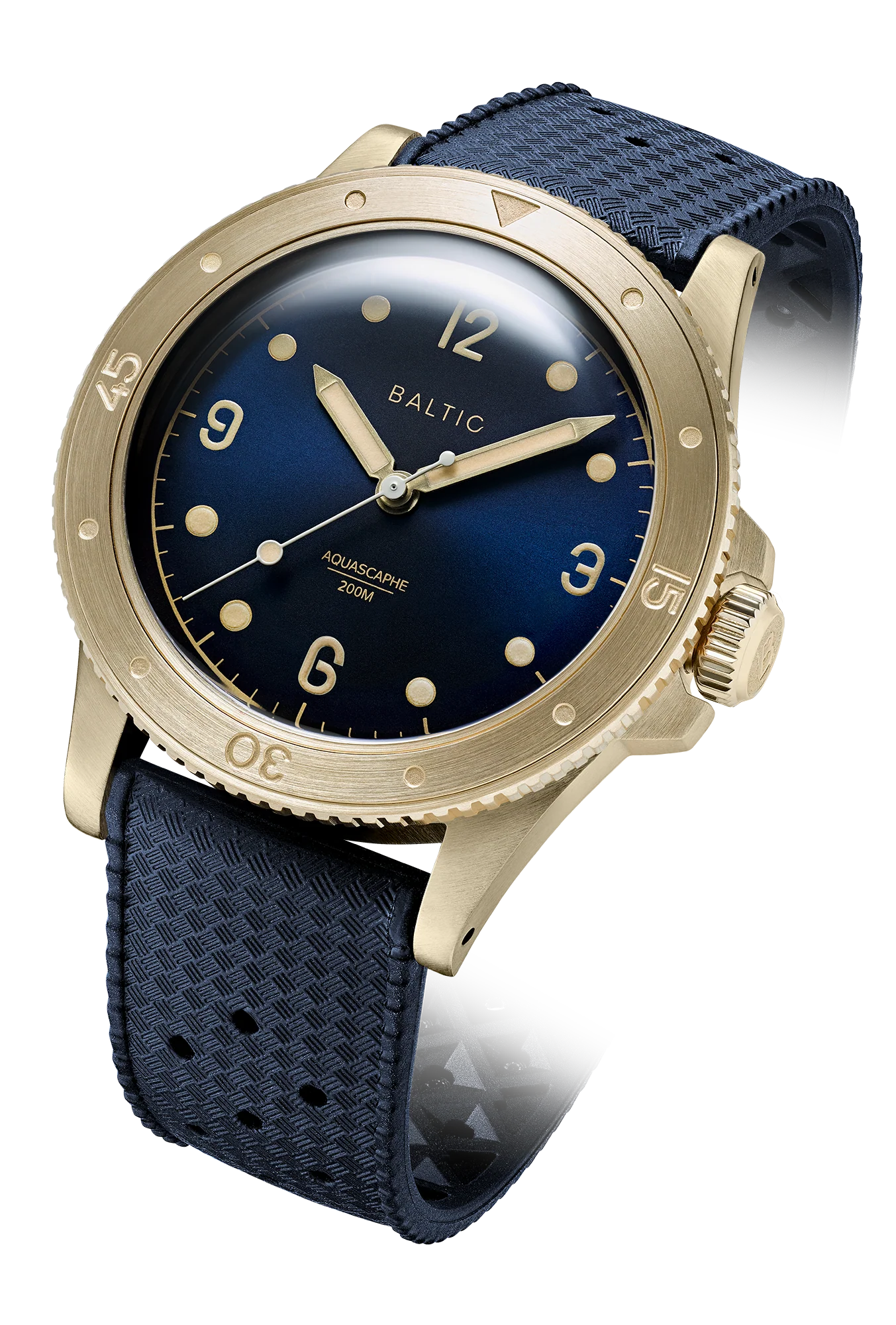 Baltic Aquascaphe Bronze Blue Gilt