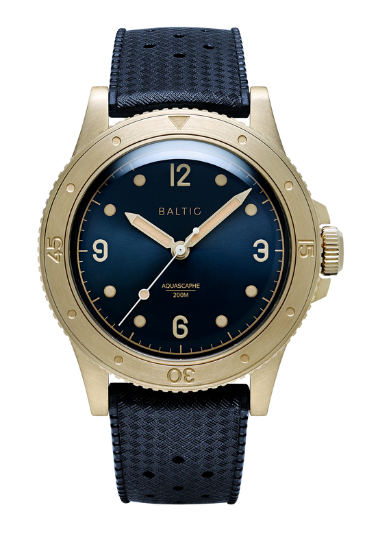 Baltic Aquascaphe Bronze Blue Gilt