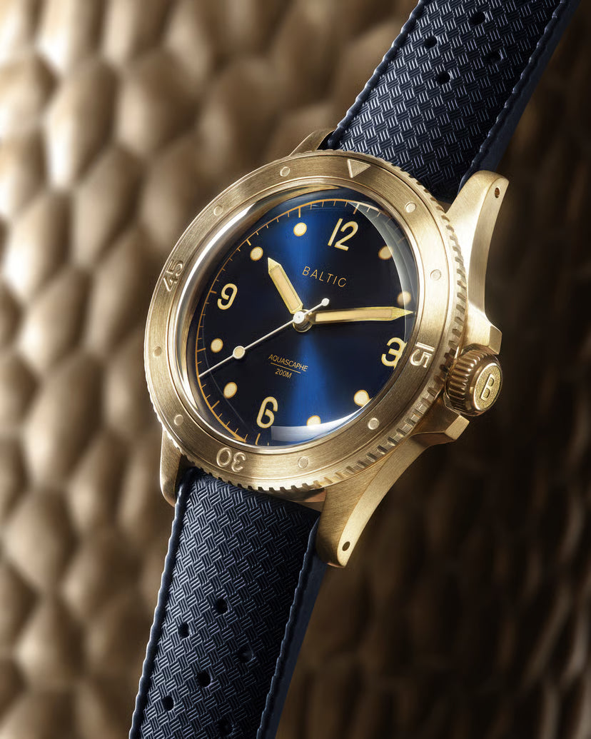 Baltic Aquascaphe Bronze Blue Gilt
