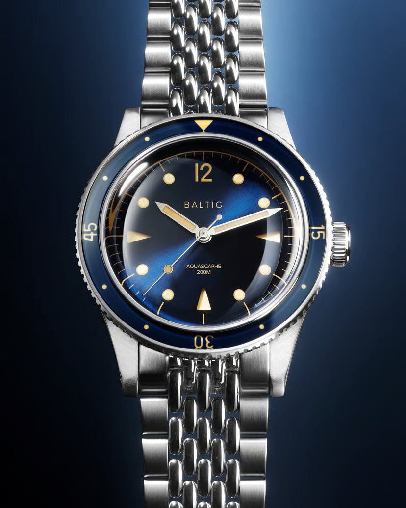 Baltic Aquascaphe Classic Blue Gilt