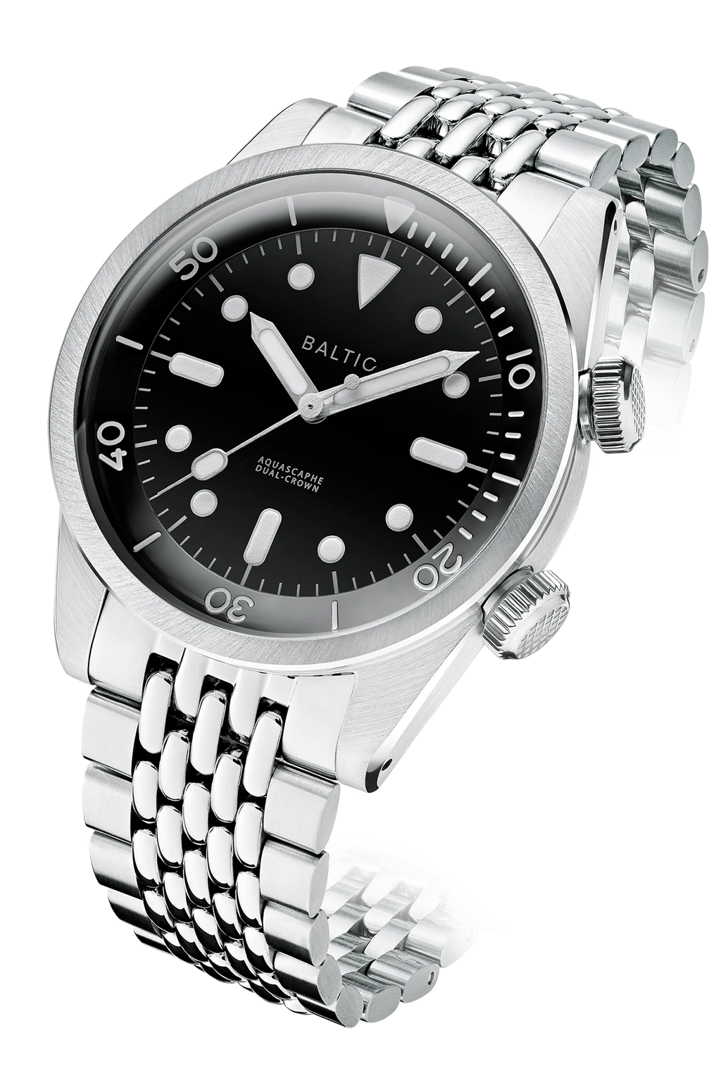 Baltic Aquascaphe Dual-Crown Black