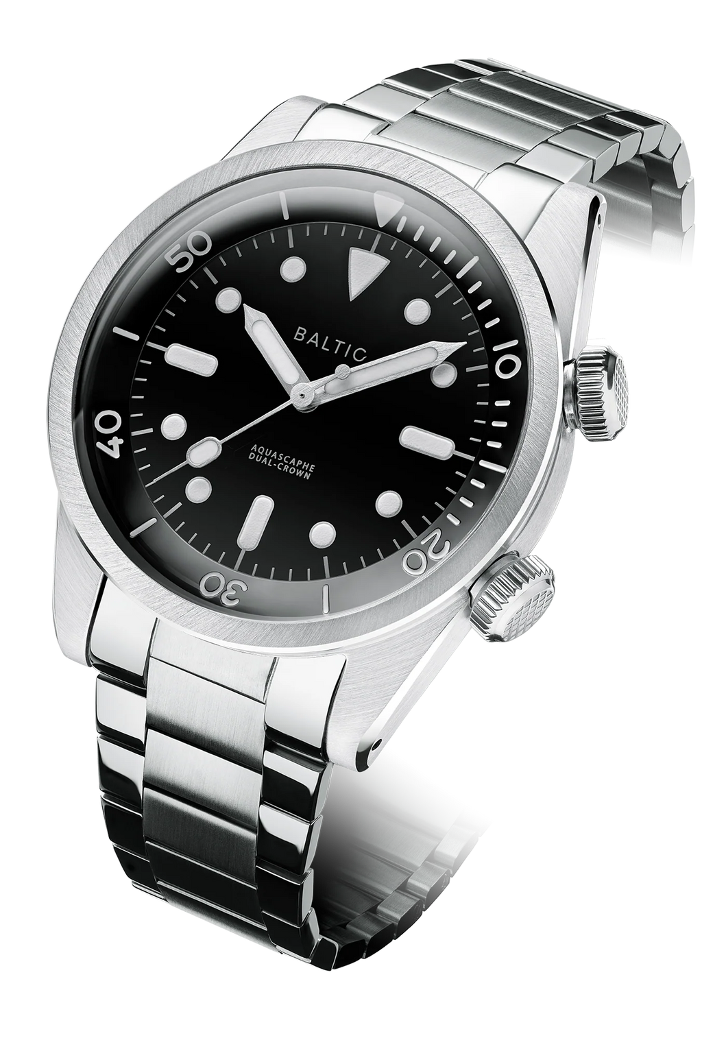 Baltic Aquascaphe Dual-Crown Black
