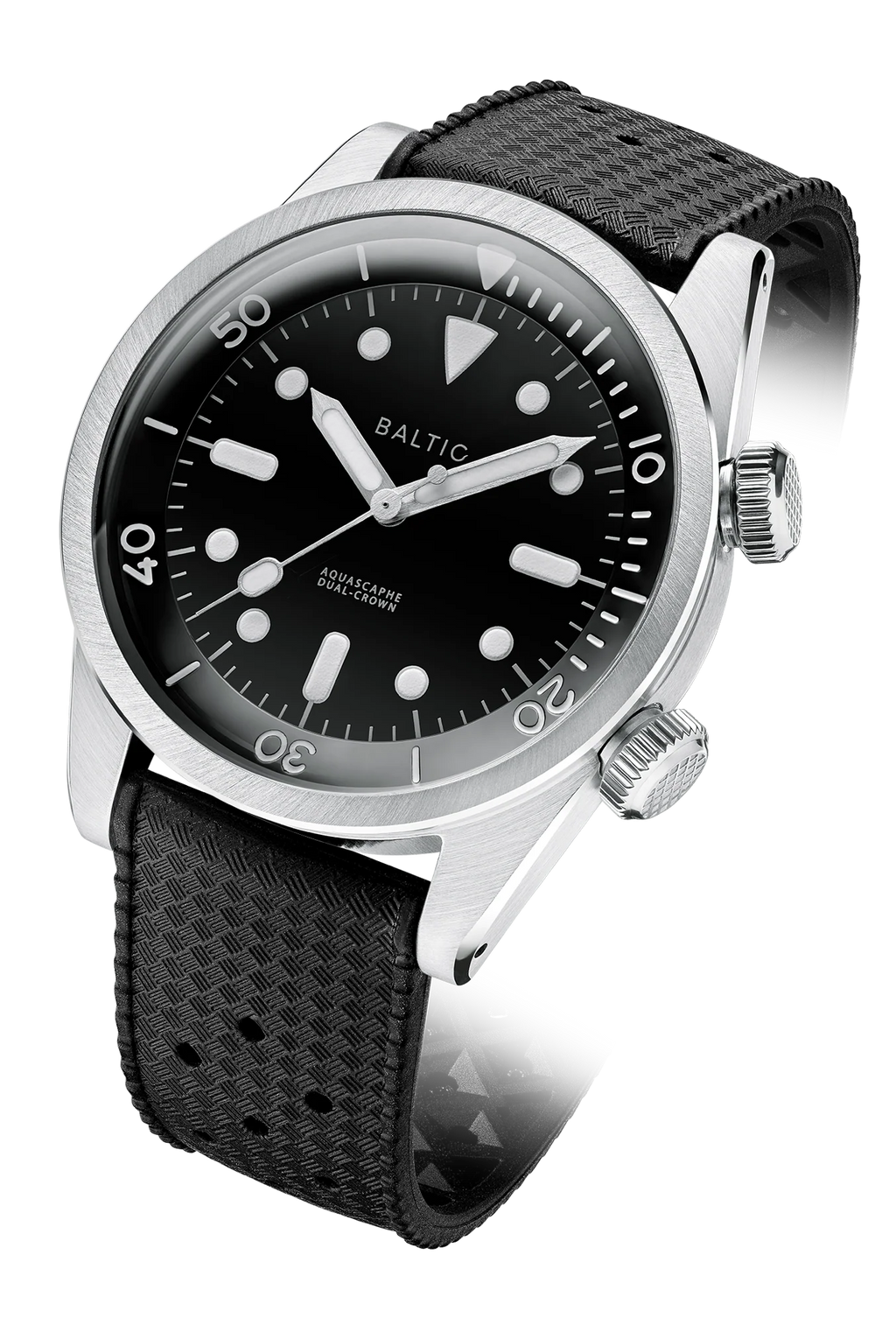 Baltic Aquascaphe Dual-Crown Black